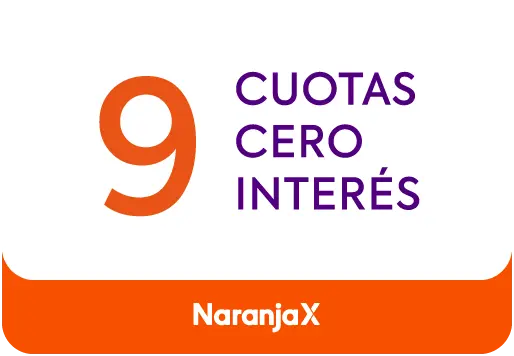 9 cuotas Naranja X